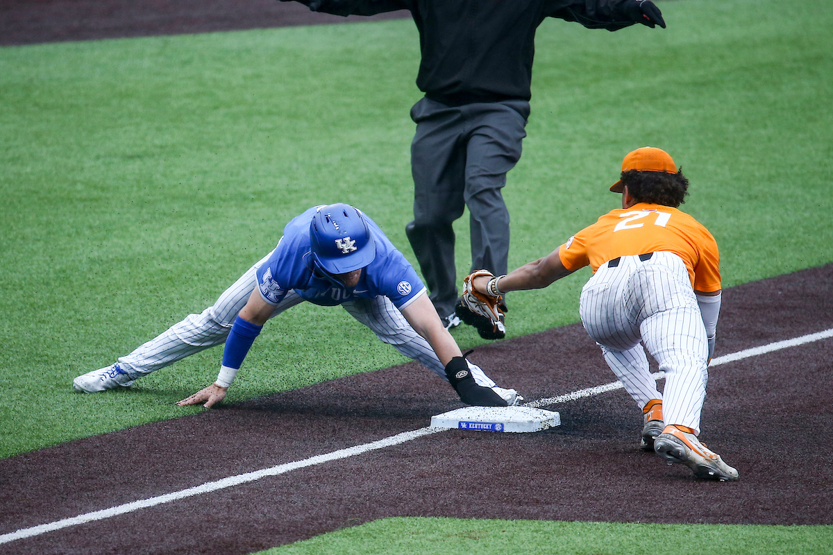 Chase Estep.

Kentucky loses to Tennessee 7-2.

Photo by Sarah Caputi | UK Athletics