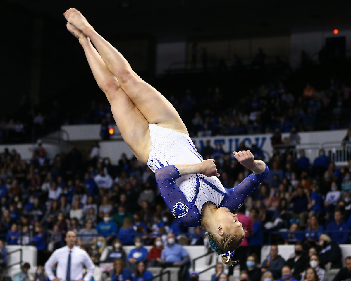 Jillian Procasky.

Kentucky gymnastics loses to Florida.

Photo by Tommy Quarles | UK Athletics