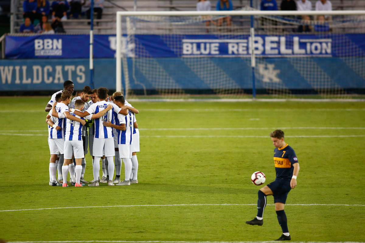 Kentucky men's soccer beat ETSU 3-0.

Photo by Eddie Justice | UK Athletics