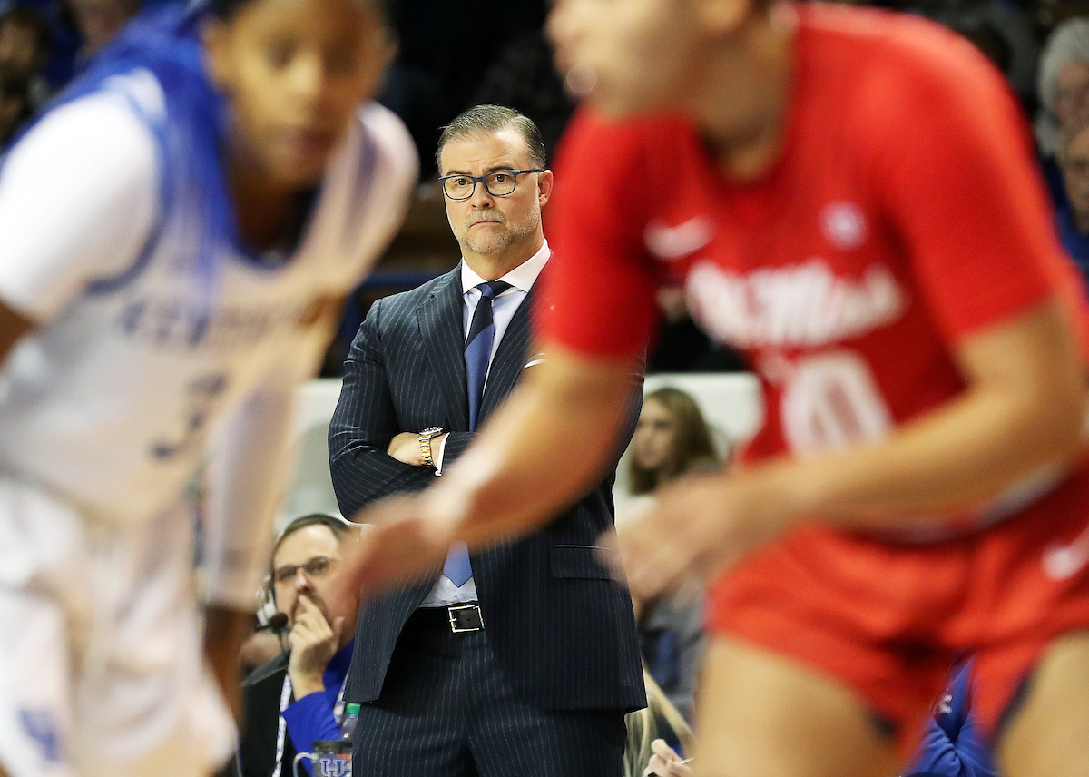 Matthew Mitchell

Kentucky Women's Basketball falls to Ole Miss. 

Photo by Britney Howard  | UK Athletics