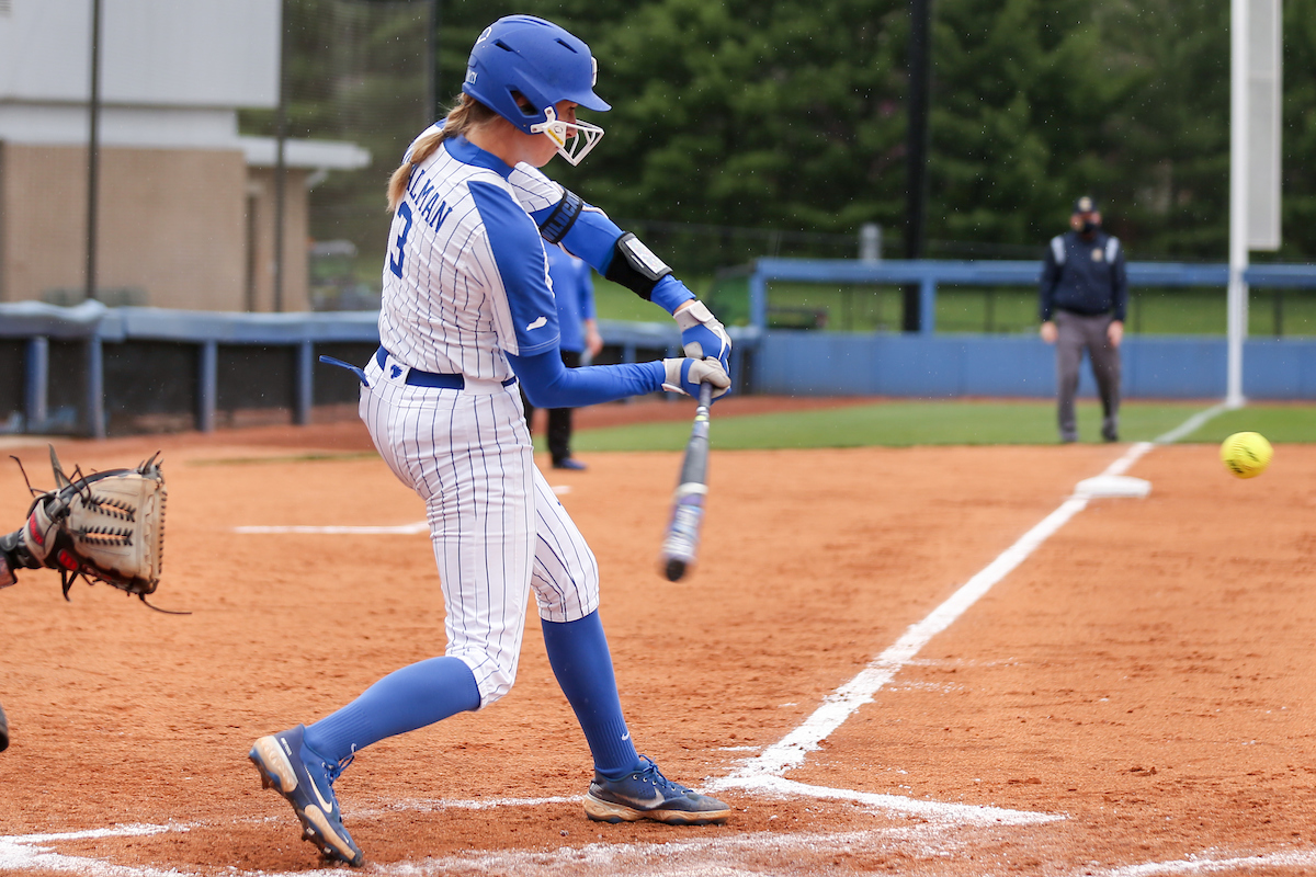 Grace Baalman.

Kentucky beats Georgia 11 - 3.

Photo by Sarah Caputi | UK Athletics