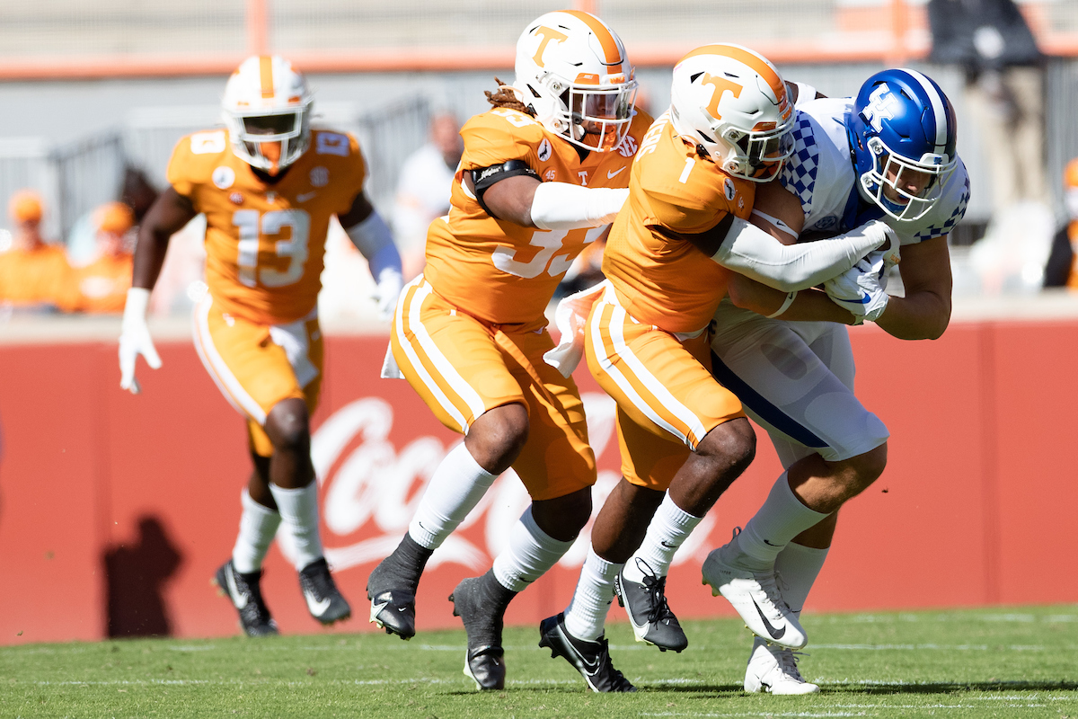 JUSTIN RIGG.

Kentucky beats Tennessee, 34-7.

Photo by Elliott Hess | UK Athletics