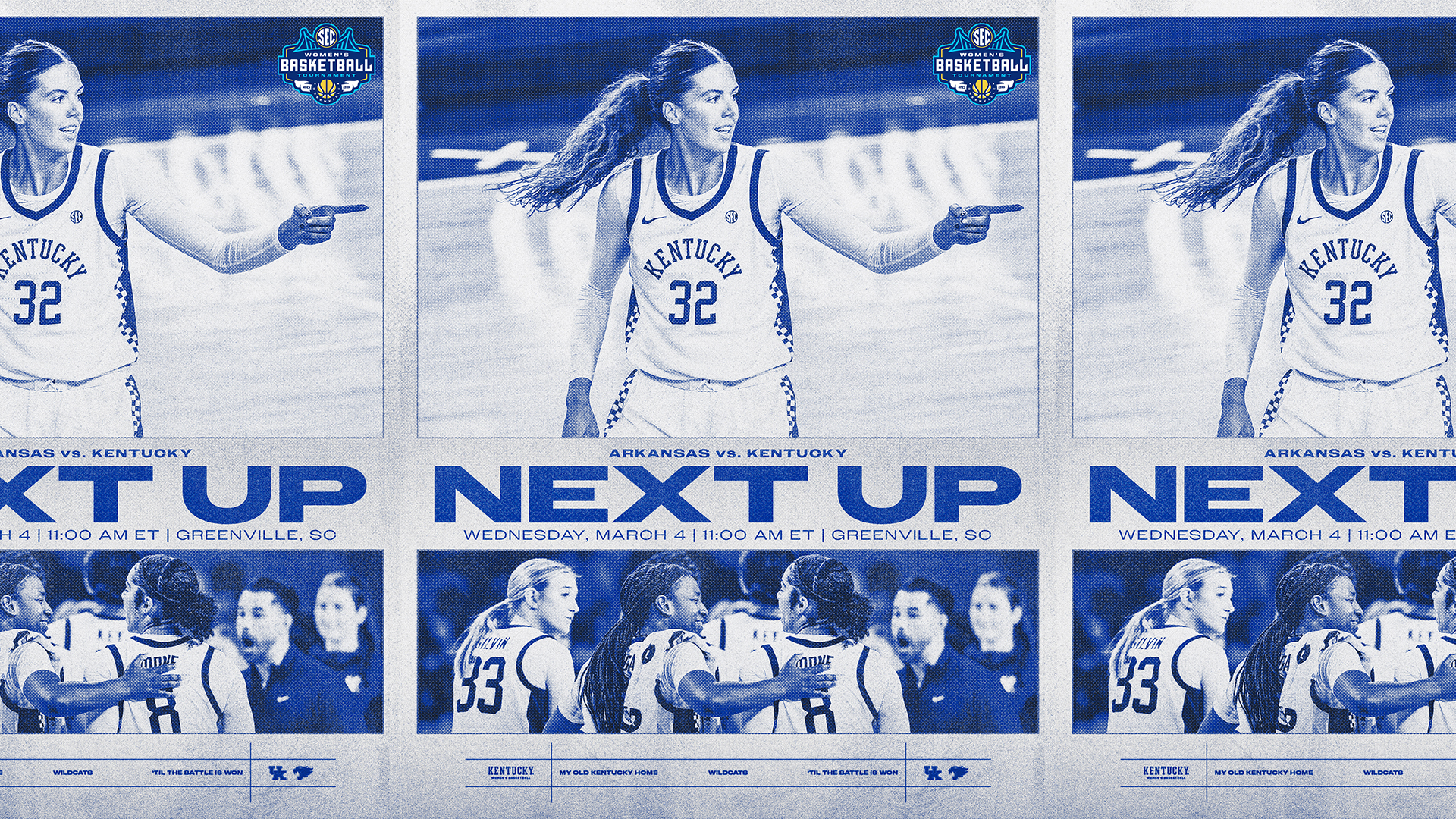 Big Blue Preview: No. 17/19 Kentucky Women’s Basketball to Play Arkansas in SEC Tournament First Round on Wednesday