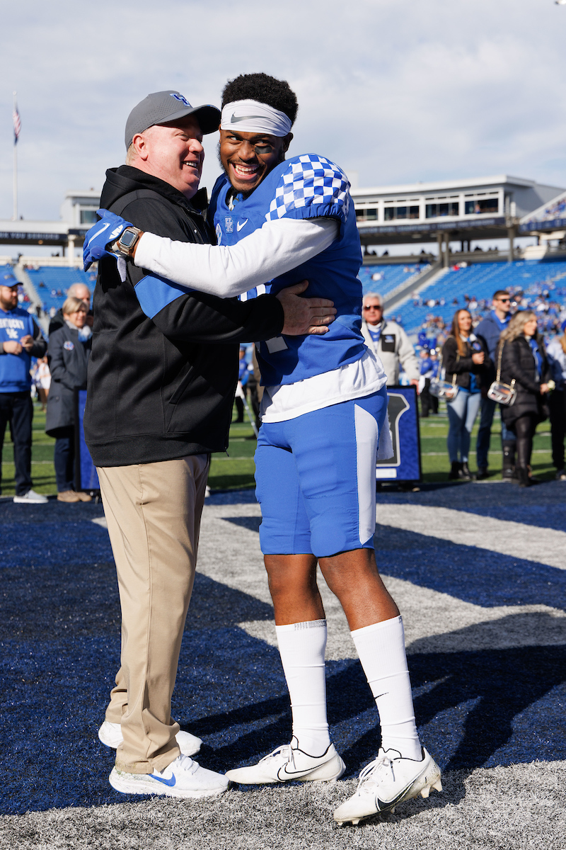 Darren Edmond.

Kentucky beat New Mexico State 56-16.

Photo by Elliott Hess | UK Athletics