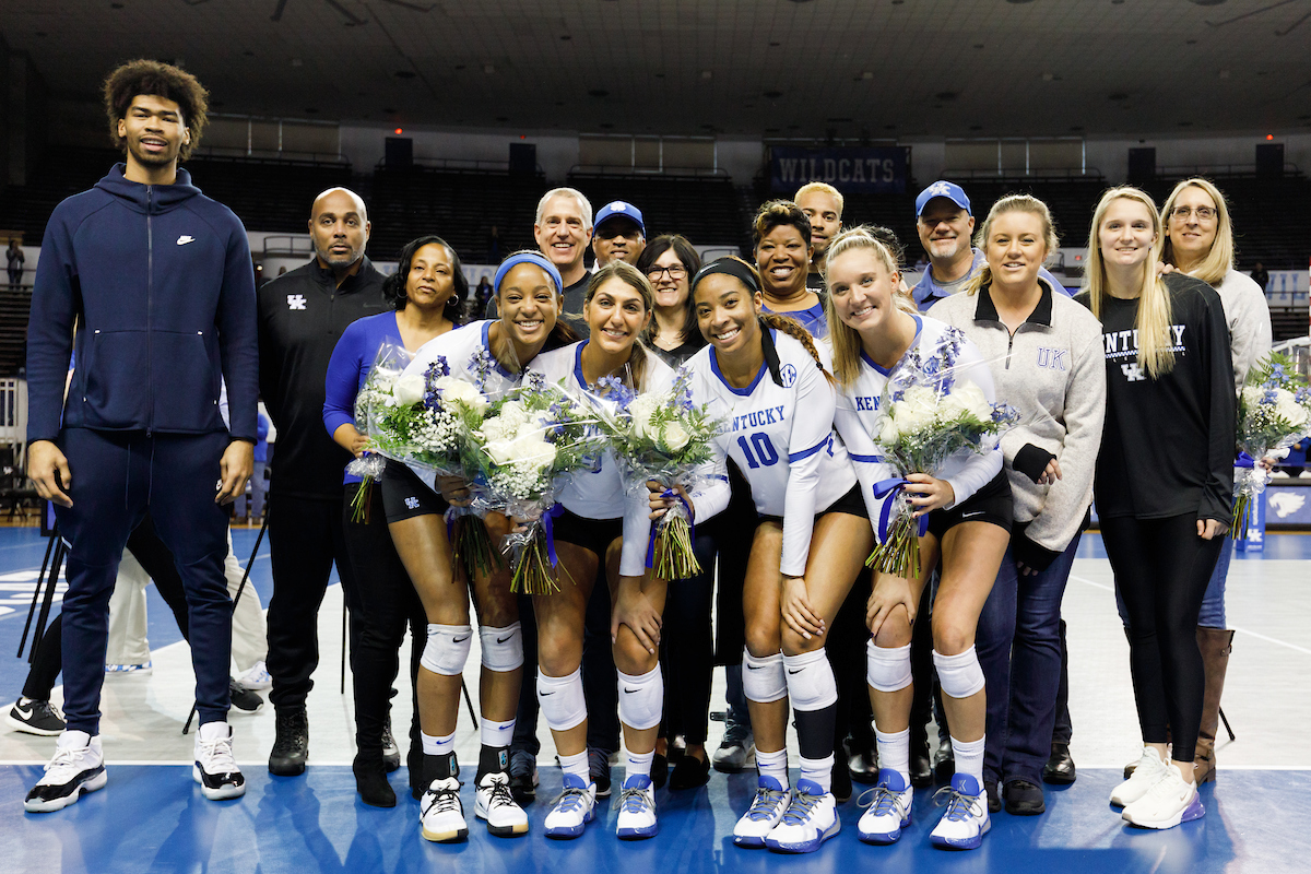 Seniors. Team.

Kentucky beat Ole Miss 3-0.


Photo by Elliott Hess | UK Athletics