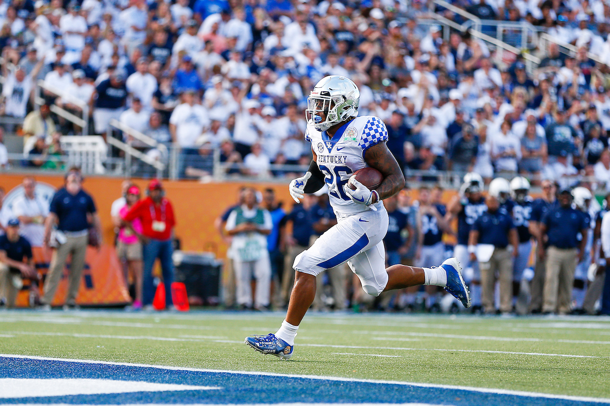 Benny Snell.

The UK football team beat Penn State27-24 in the Citrus Bowl.

Photo by Chet White | UK Athletics