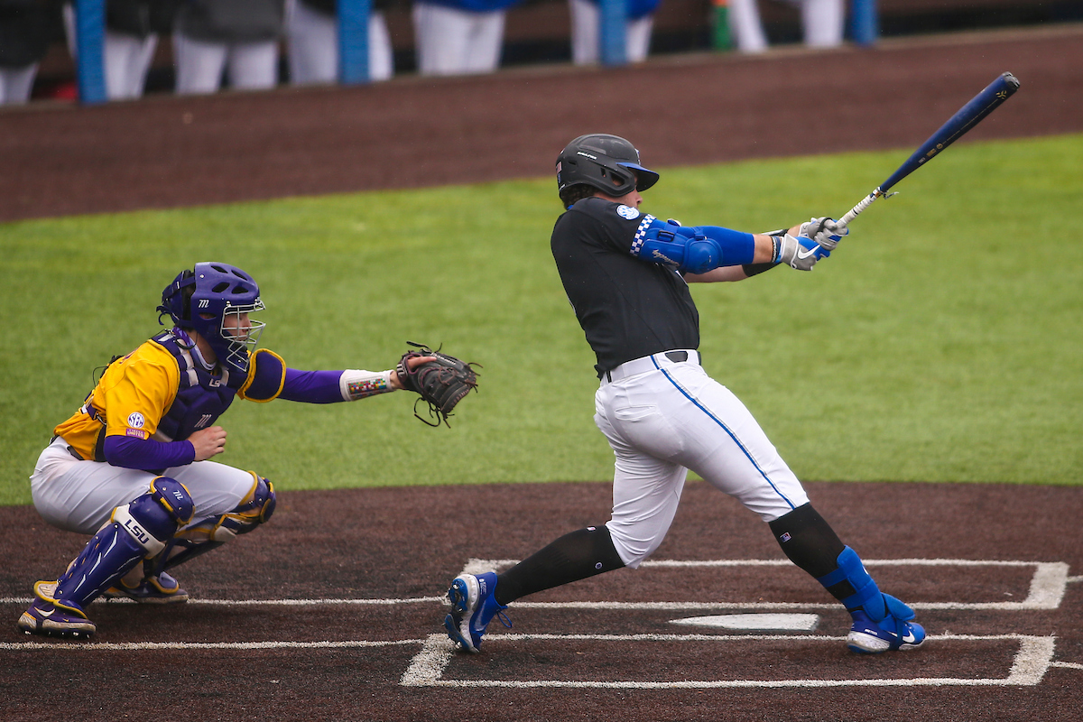 TJ Collett.

Kentucky beats LSU, 13-4.

Photo by Grace Bradley | UK Athletics