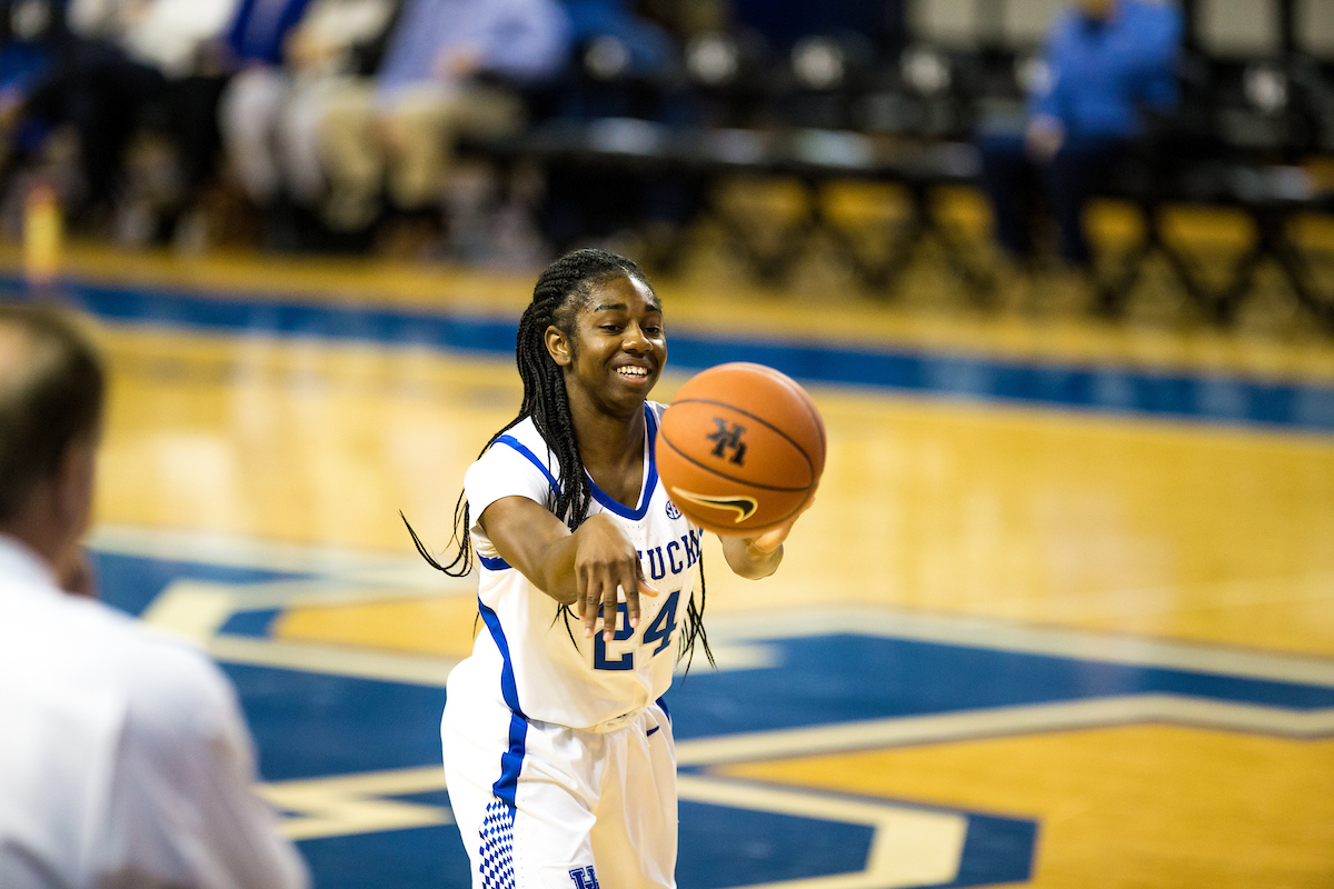 Taylor Murray

UK women's basketball beats Morehead State. 

Photo by Maddie Baker  | UK Athletics