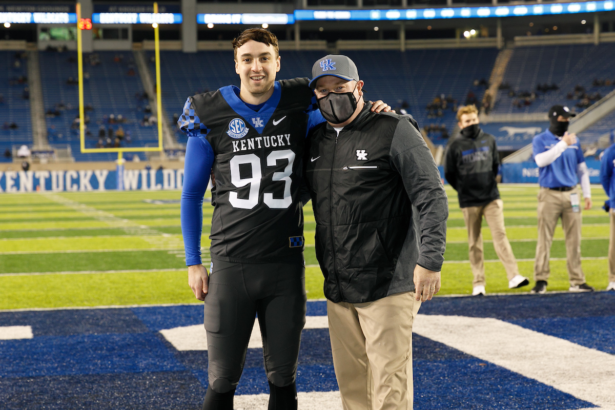 MAX DUFFY.

Kentucky beats South Carolina, 41-18.

Photo by Elliott Hess | UK Athletics