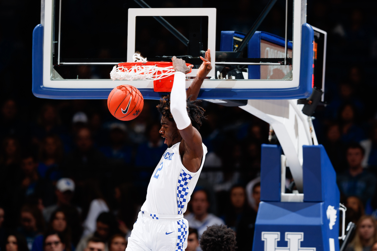 Kahlil Whitney.

Kentucky beat Fairleigh Dickinson 83-52.


Photo by Elliott Hess | UK Athletics