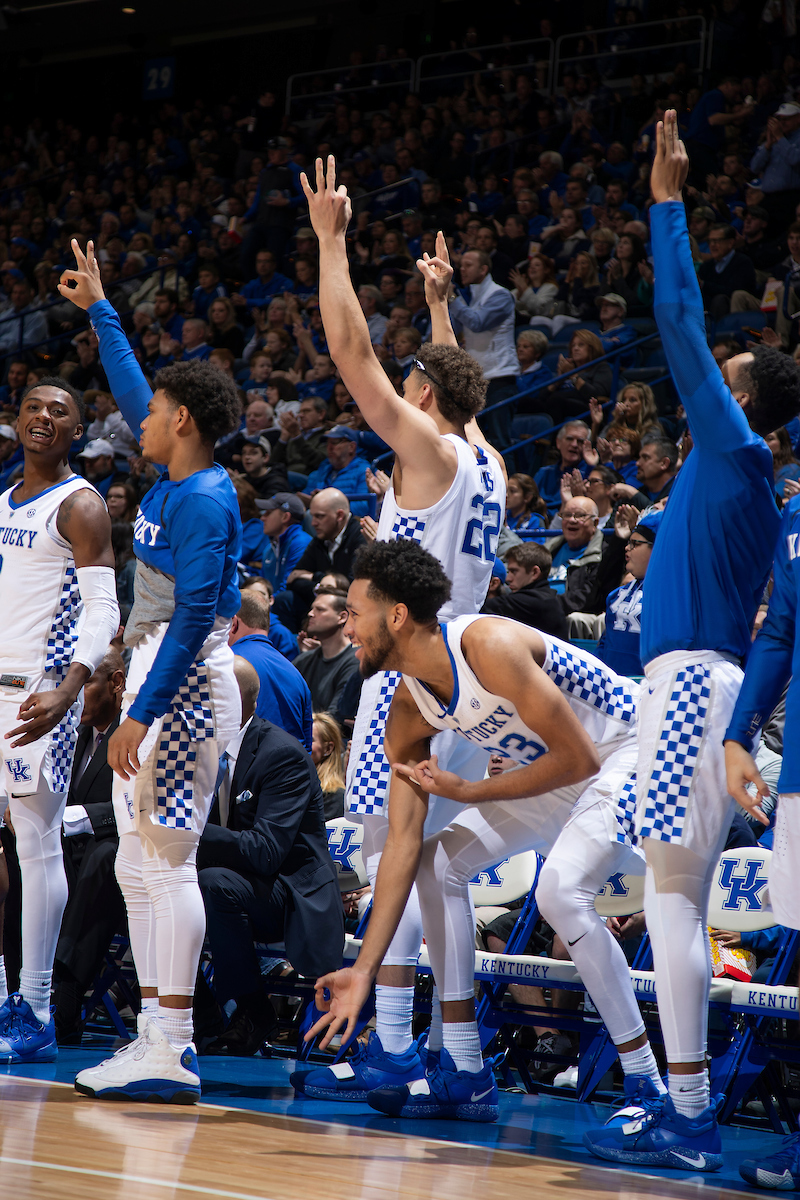 EJ Montgomery.

UK men's basketball beat Winthrop University 87-74 on Wednesday, November 21, 2018.

Photo by Chet White | UK Athletics