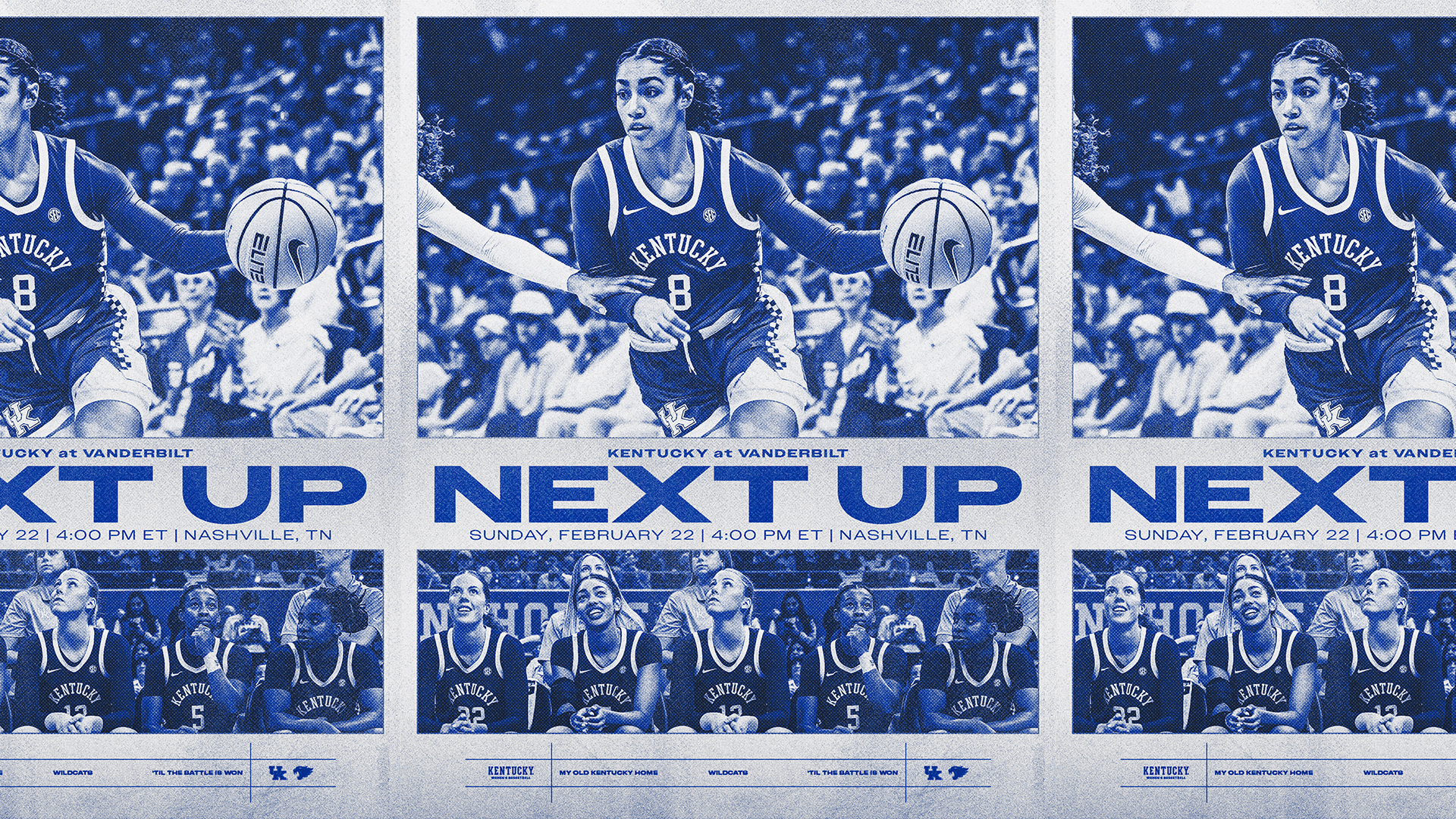 Big Blue Preview: No. 16/18 Kentucky Women’s Basketball Rematches No. 5/6 Vanderbilt on Sunday in Nashville on ESPN2