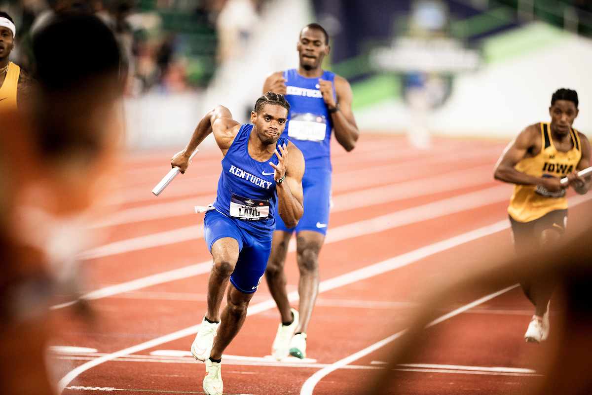Dwight St. Hillaire. Lance Lang.

Day three of the NCAA Track and Field Outdoor Championships at Hayward Field in Eugene, Or.

Photo by Chet White | UK Athletics