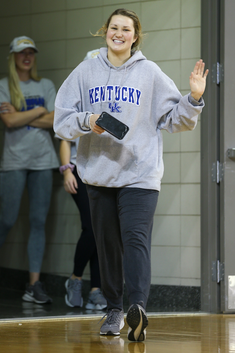 Cameron Scheitzach.

Kentucky Volleyball returns from winning NCAA Championship

Photo by Grant Lee | UK Athletics
