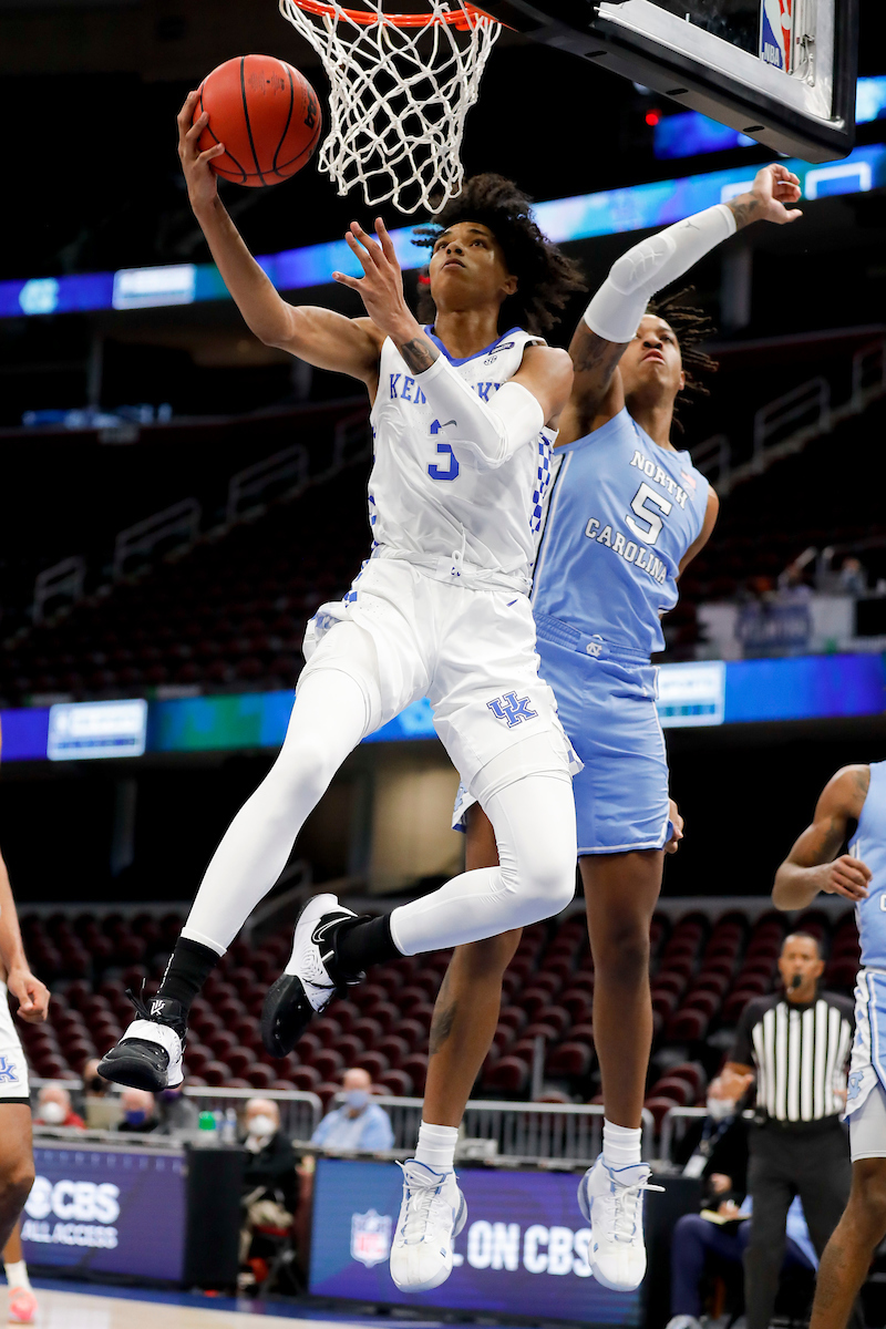 Brandon Boston Jr.

Kentucky loses to North Carolina 75-63.

Photo by Chet White | UK Athletics