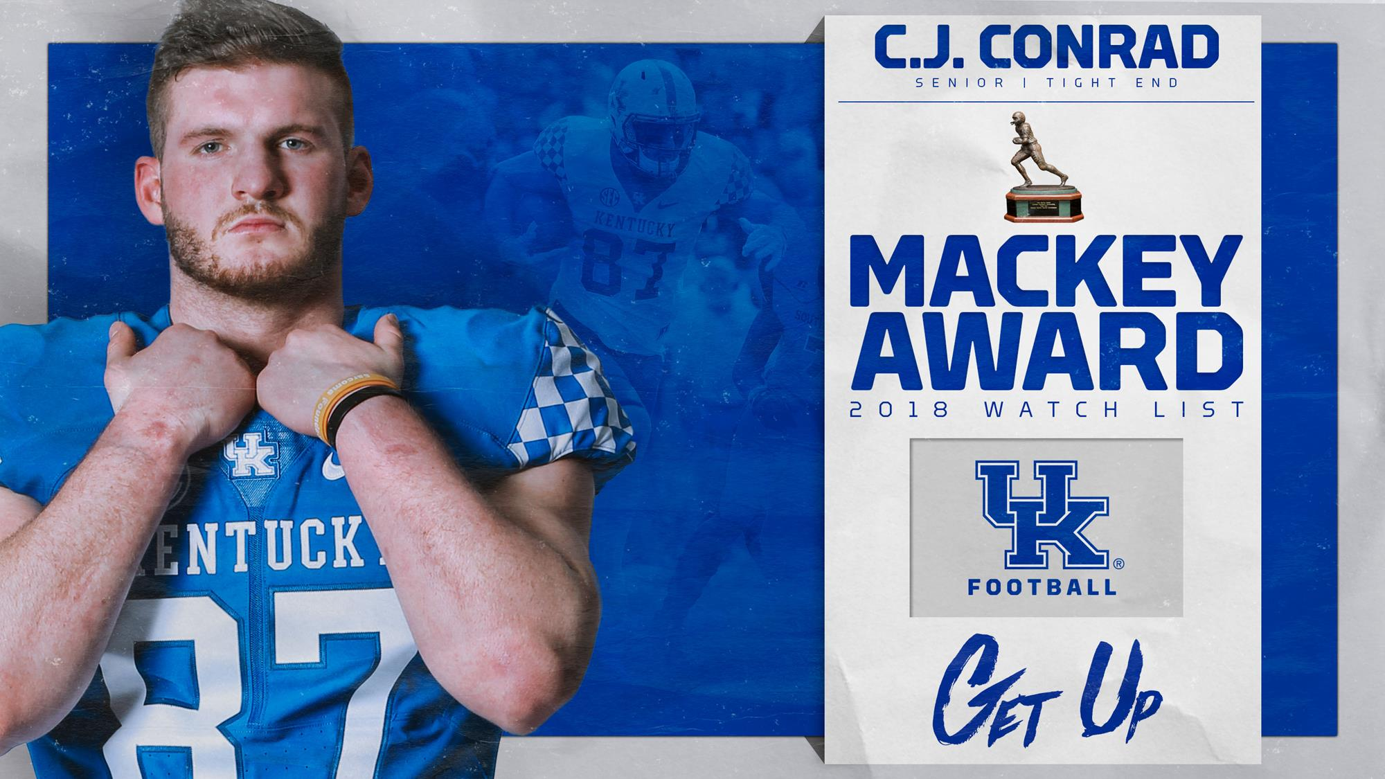 C.J. Conrad Named to John Mackey Award Preseason Watch List