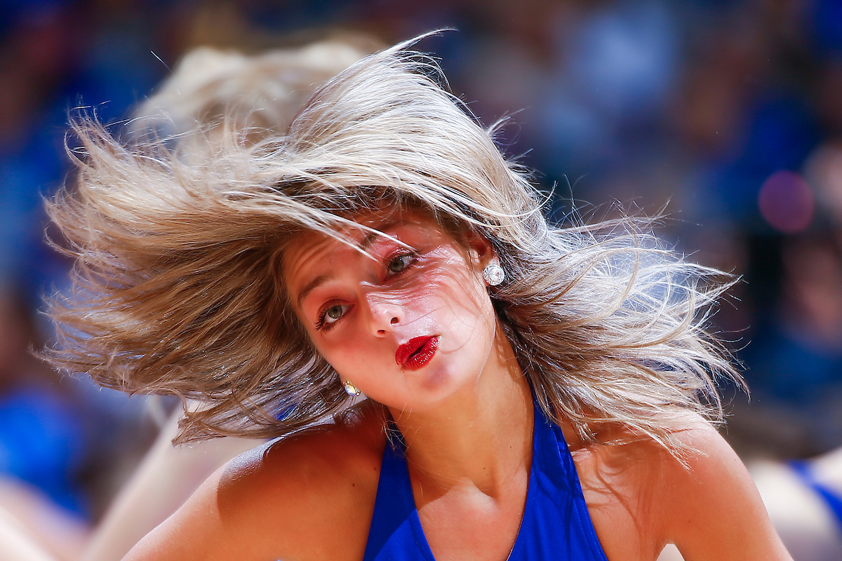 Dance Team.

The University of Kentucky men's basketball team beats South Carolina 76-48.

Photo by Chet White| UK Athletics