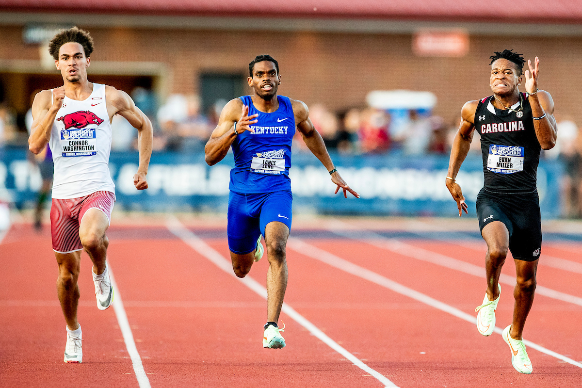 Lance Lang.

SEC Outdoor Track and Field Championships Day 3.

Photo by Chet White | UK Athletics