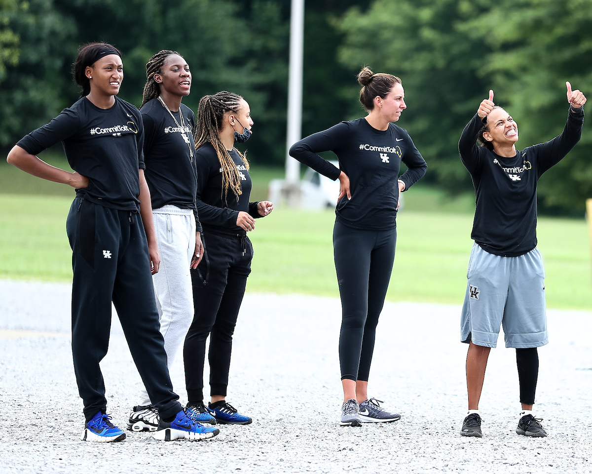 Amber Smith.

Kentucky Women’s Basketball team bonding trip to Fort Campbell.

Photo by Eddie Justice | UK Athletics