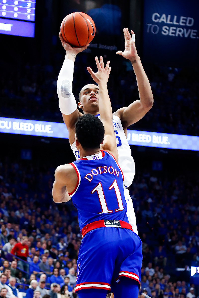 PJ Washington.

The UK men's basketball team beat Kansas 71-63 at Rupp Arena on Saturday, January 26, 2019.

Photo by Chet White| UK Athletics