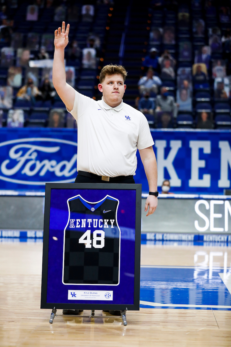 Kyle Burns.

UK loses to Florida 71-67.

Photo by Chet White | UK Athletics
