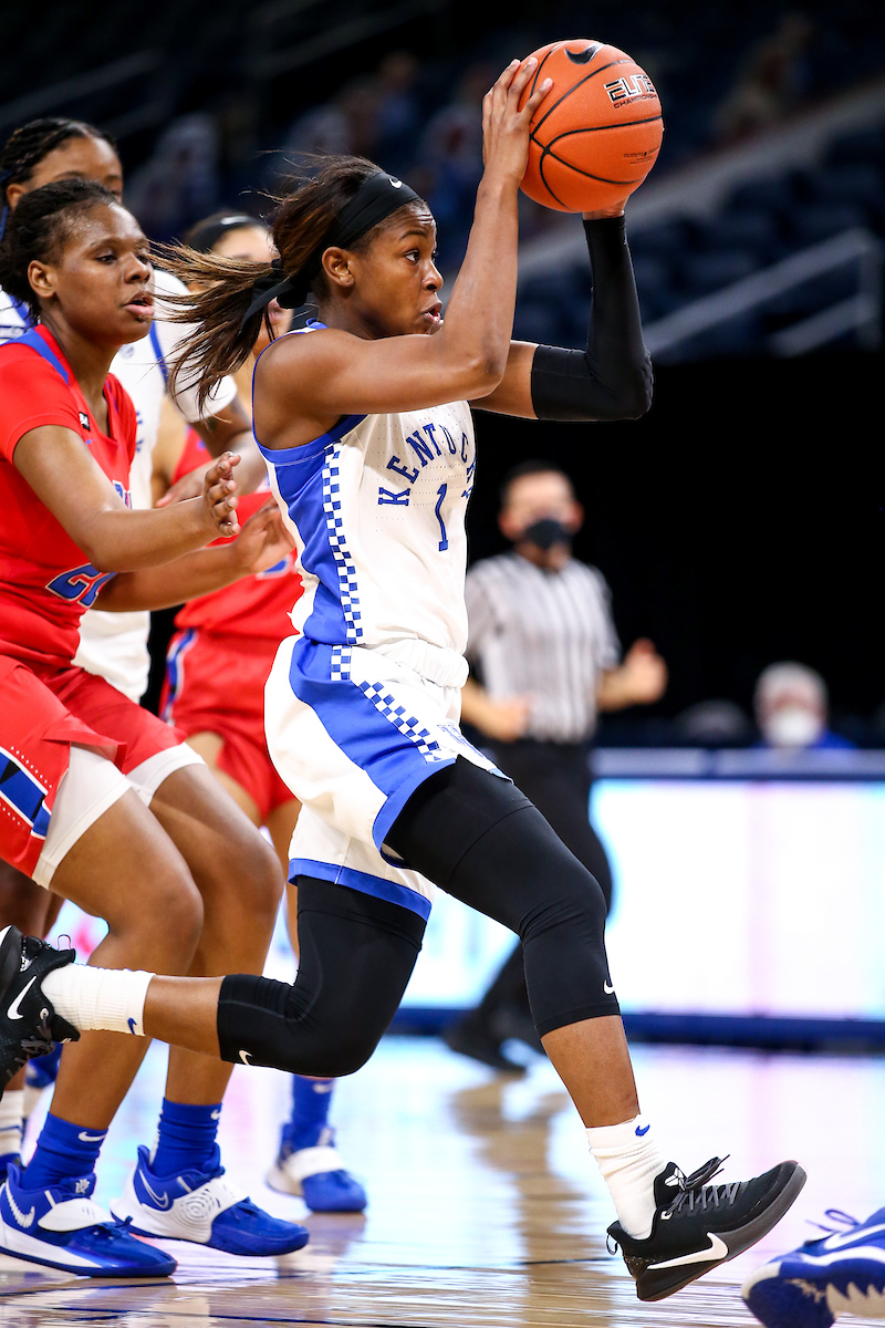 Robyn Benton.  

Kentucky loses to DePaul 86-82.

Photo by Eddie Justice | UK Athletics