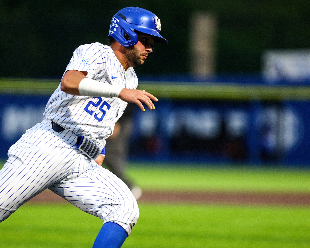 Coltyn Kessler.

Kentucky beats Florida 7-5. 

Photo by Eddie Justice | UK Athletics