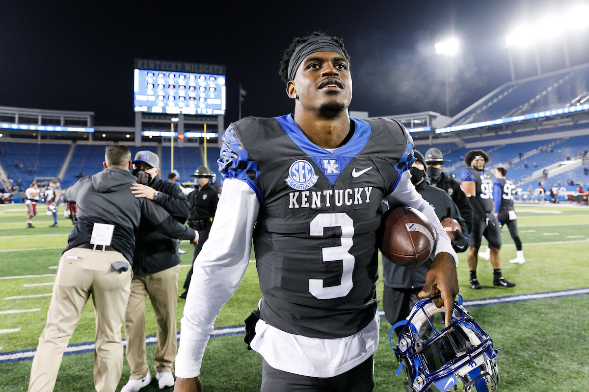TERRY WILSON.

Kentucky beats South Carolina, 41-18.

Photo by Elliott Hess | UK Athletics