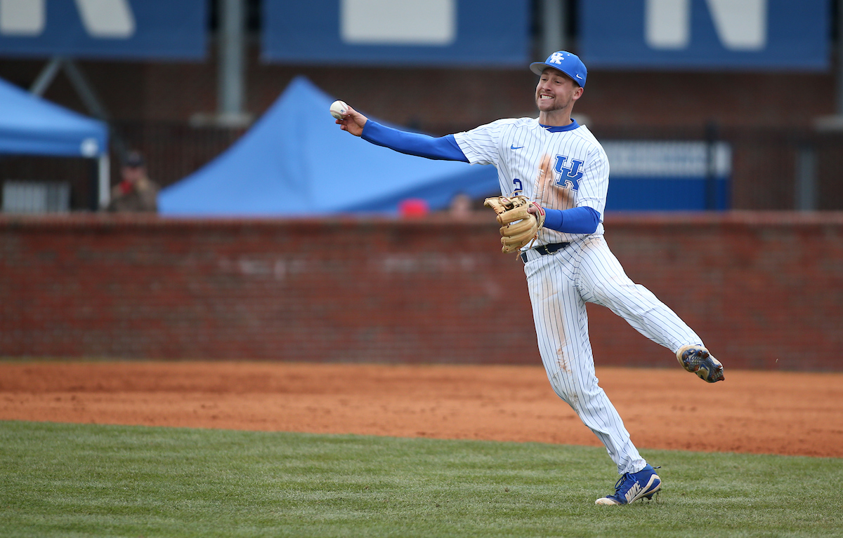 Trey Dawson

The University of Kentucky baseball team beat Texas Tech 11-6 on Saturday, March 10, 2018, in Lexington?s Cliff Hagan Stadium.

Barry Westerman | UK Athletics