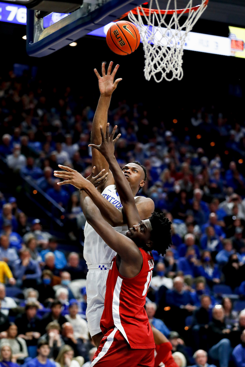 Oscar Tshiebwe.

Kentucky beat Alabama 90-81.

Photos by Chet White | UK Athletics