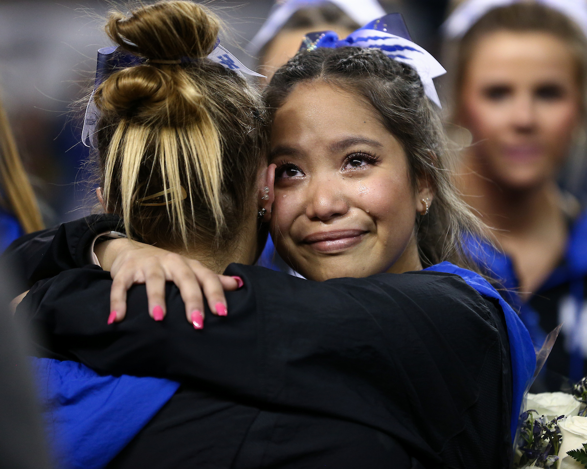 Kaitlin Deguzman.

Kentucky defeats Michigan State on Senior night.

Photo by Tommy Quarles | UK Athletics