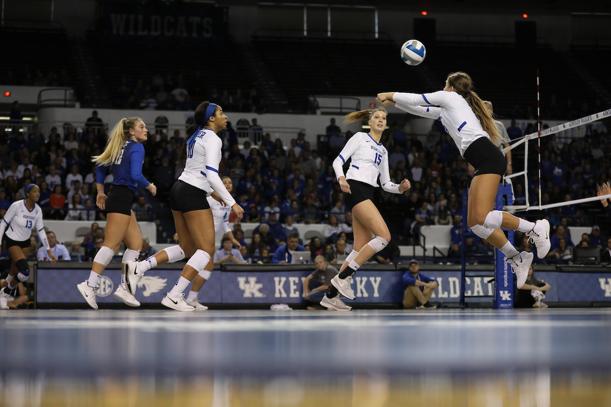 as Kentucky played Auburn on November 24, 2018.

Photo by Quinn Foster | UK Athletics