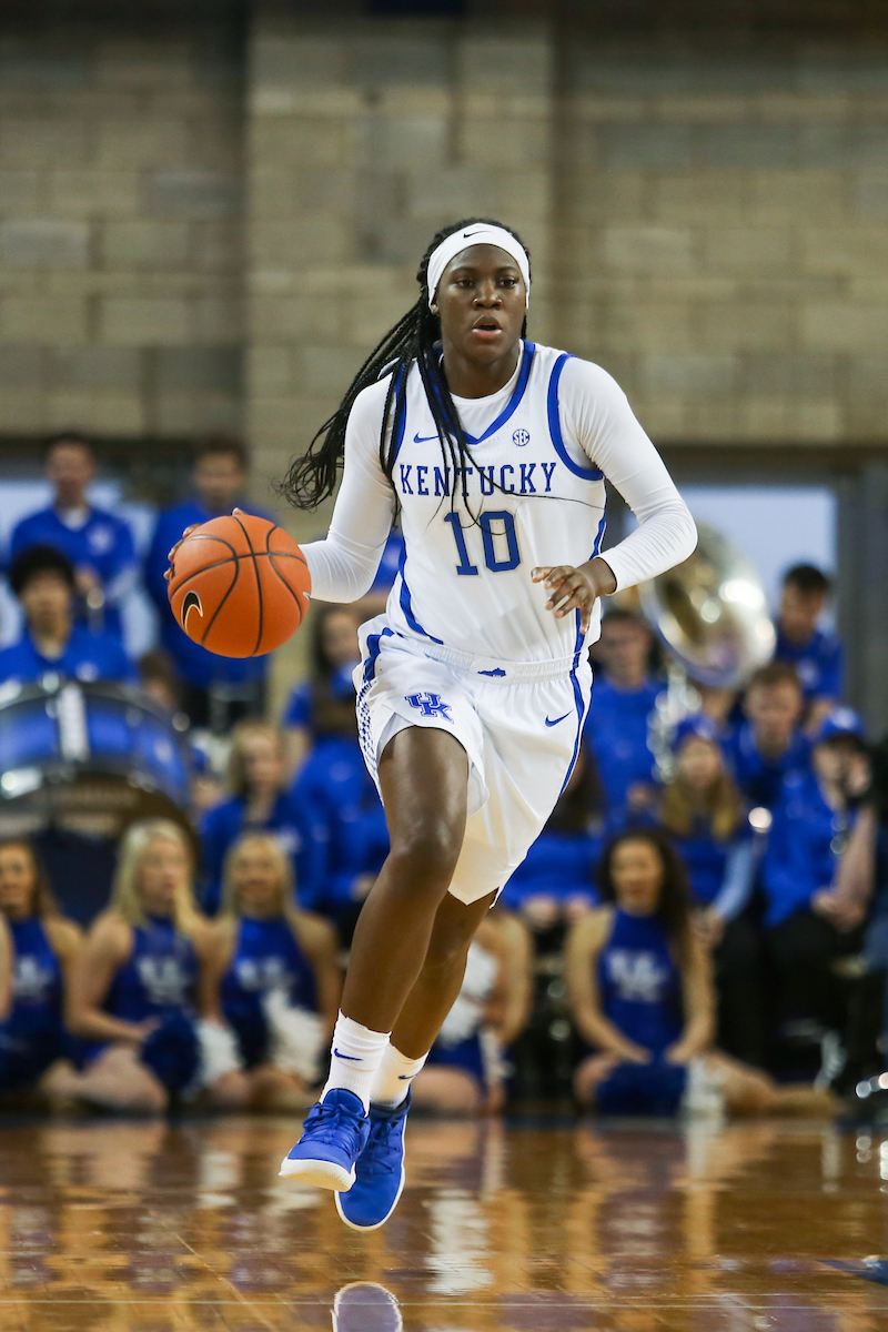 Rhyne Howard

Kentucky Women's Basketball falls to Ole Miss. 

Photo by Hannah Phillips  | UK Athletics