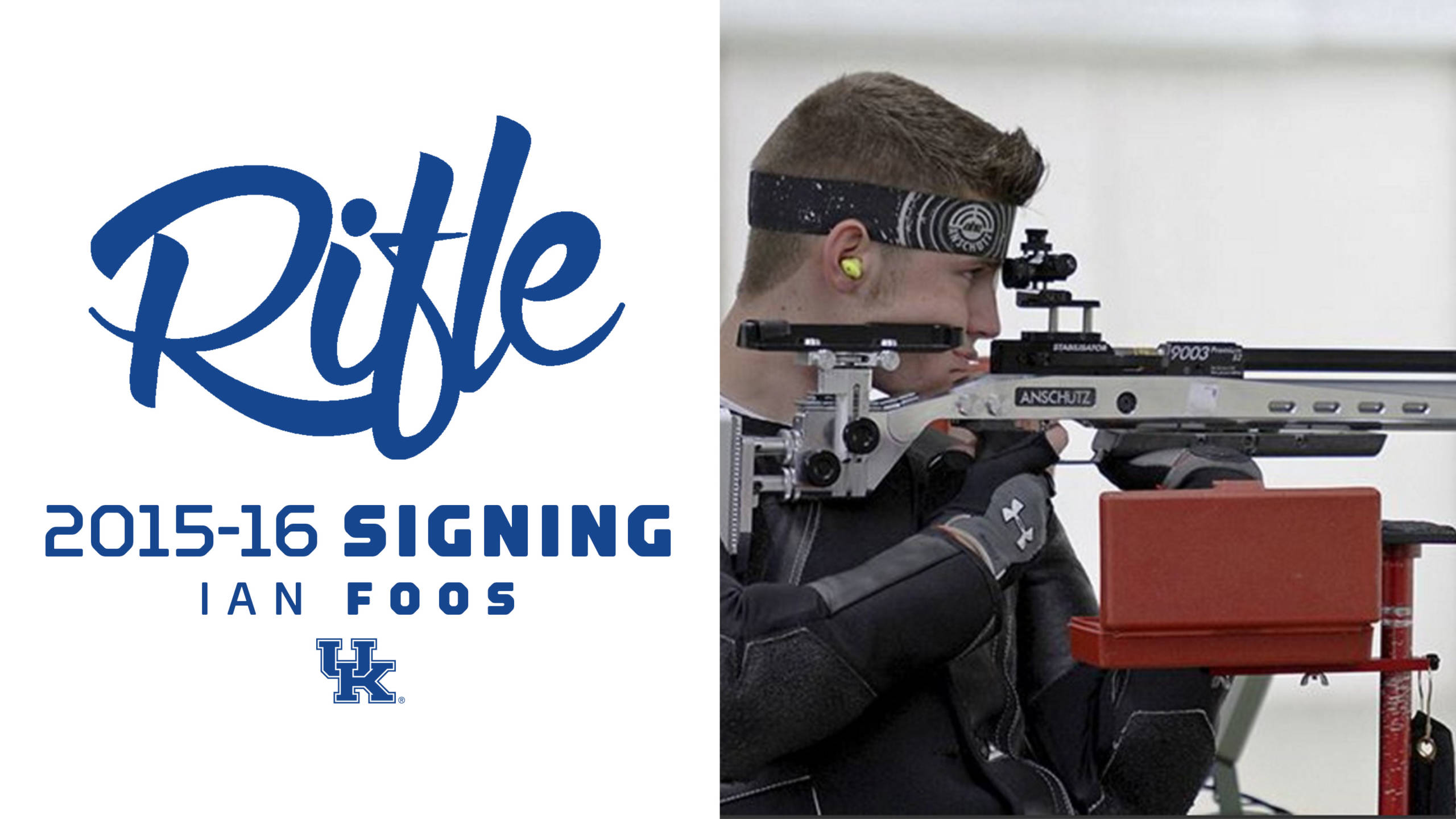 UK Rifle Signs Ian Foos to NLI