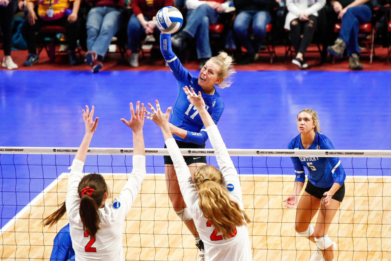 Alli Stumler.

Kentucky falls to Nebraska 3-0 in the NCAA Volleyball Sweet 16 at The Maturi Pavillion in Minneapolis, MN, on Friday, December 7, 2018.

Photo by Chet White | UK Athletics