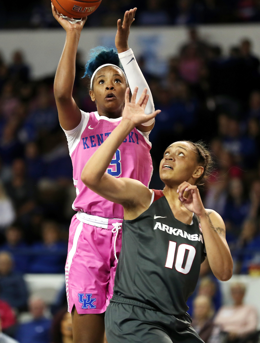 KeKe McKinney

The UK Women's Basketball team beat Arkansas.
Photo by Britney Howard | UK Athletics