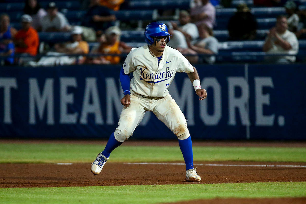 Devin Burkes.

Kentucky loses to Tennessee 2-12.

Photo by Sarah Caputi | UK Athletics