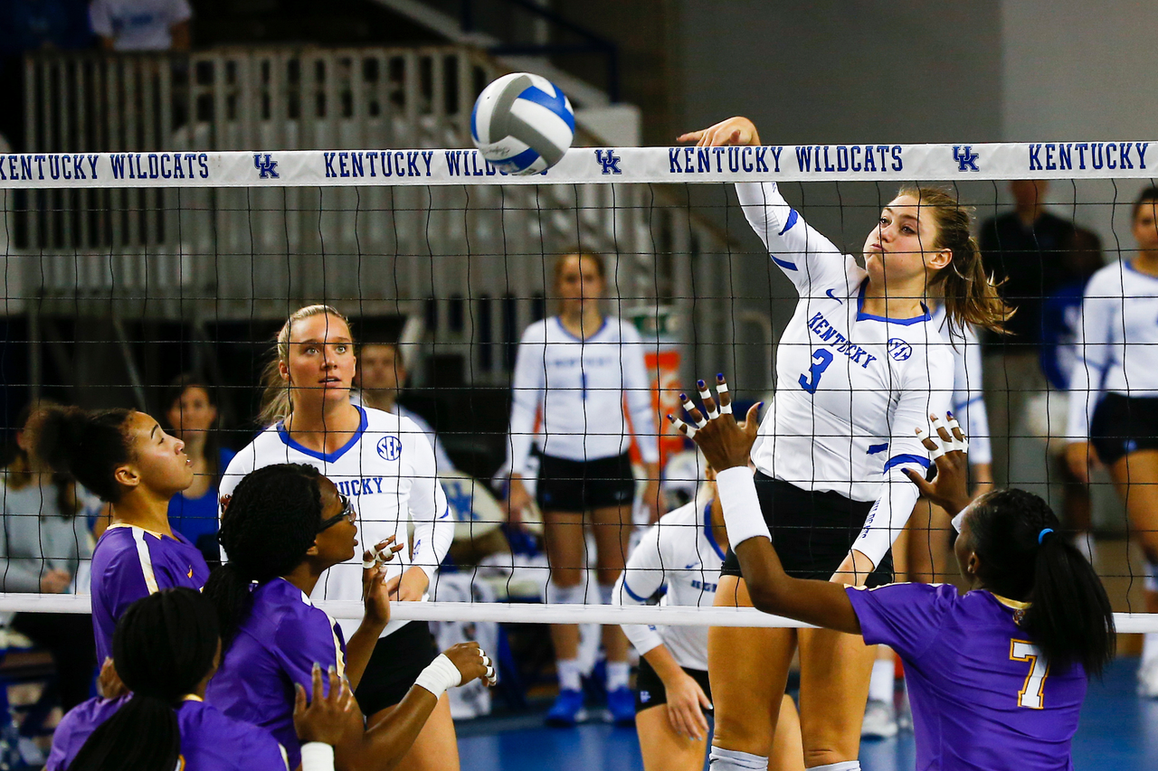 Madison Lilley.

UK sweeps LSU 3-0.

Photo by Grace Bradley | UK Athletics
