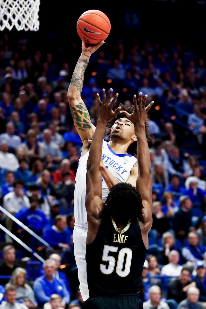 Nick Richards.

UK beats Vandy 71-62.

Photo by Chet White | UK Athletics
