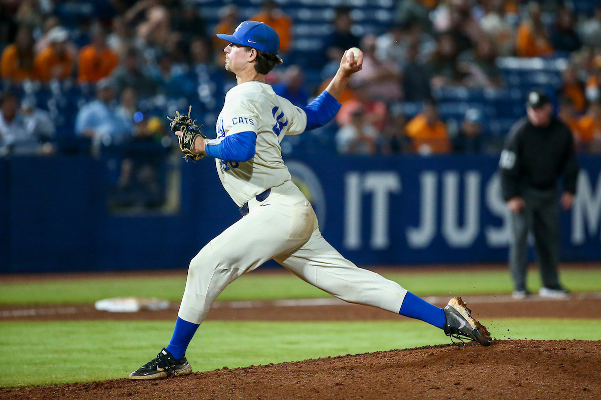Zack Lee.

Kentucky loses to Tennessee 2-12.

Photo by Sarah Caputi | UK Athletics