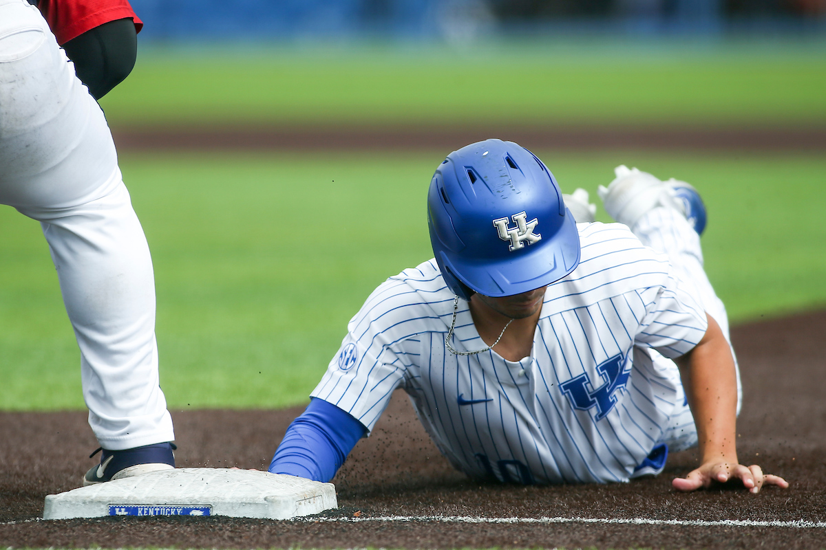 Hunter Jump.

Kentucky defeats Dayton 14-3.

Photo by Grace Bradley | UK Athletics