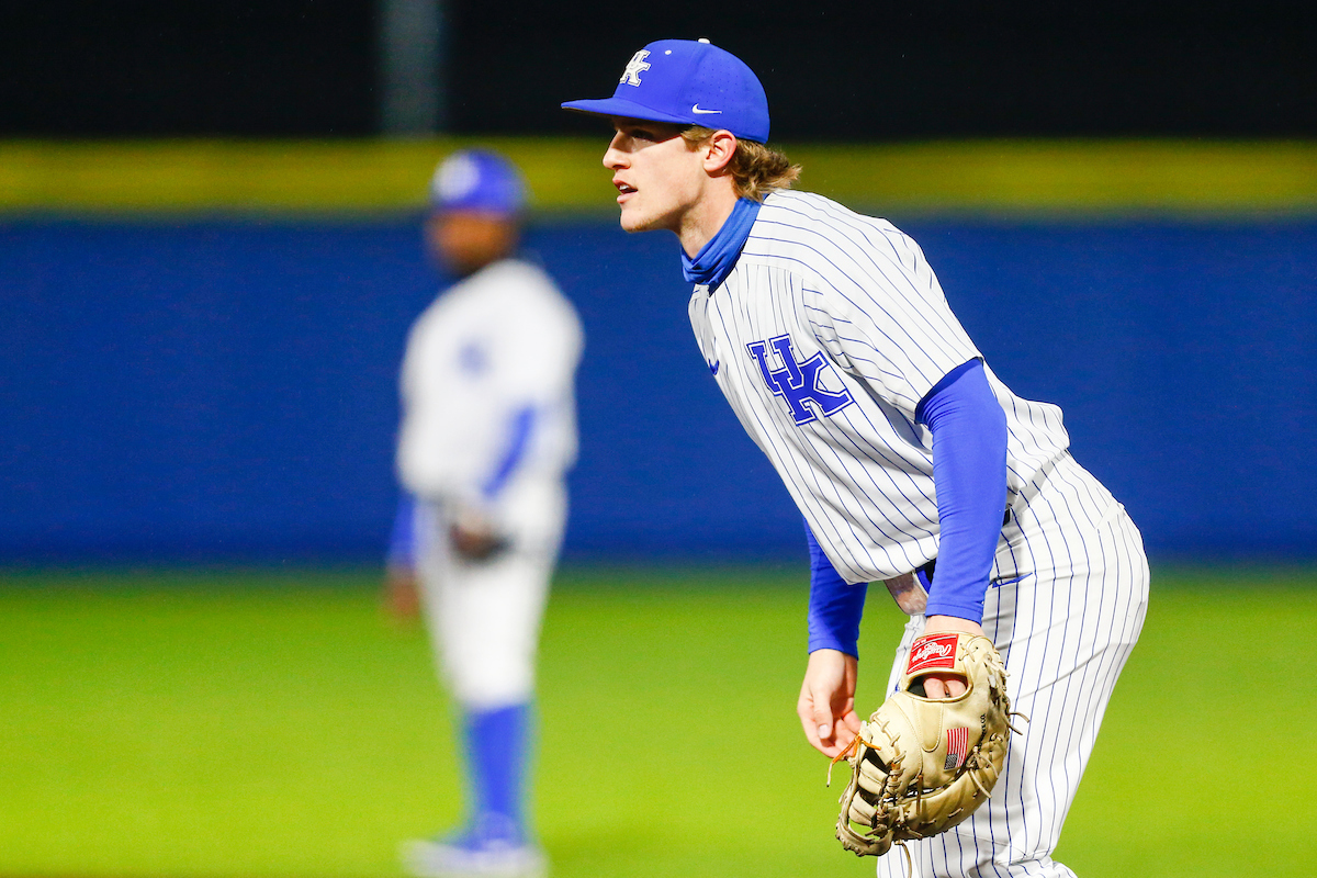 John Rhodes. 

Kentucky beats Milwaukee, 10-0. 

Photo By Barry Westerman | UK Athletics