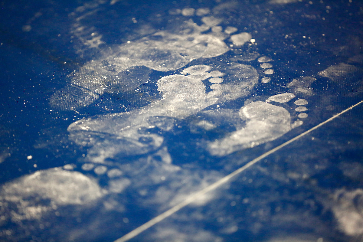 The UK gymnastics team hosted #11 Auburn at Memorial Coliseum.

Photo by Chet White| UK Athletics