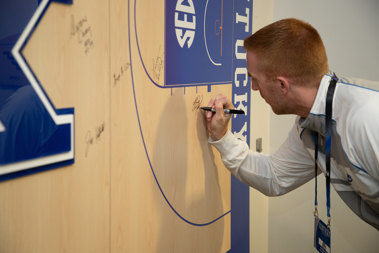 Oliver Simmons

Men's Basketball Reunion Weekend.  Photo by Mark Mahan