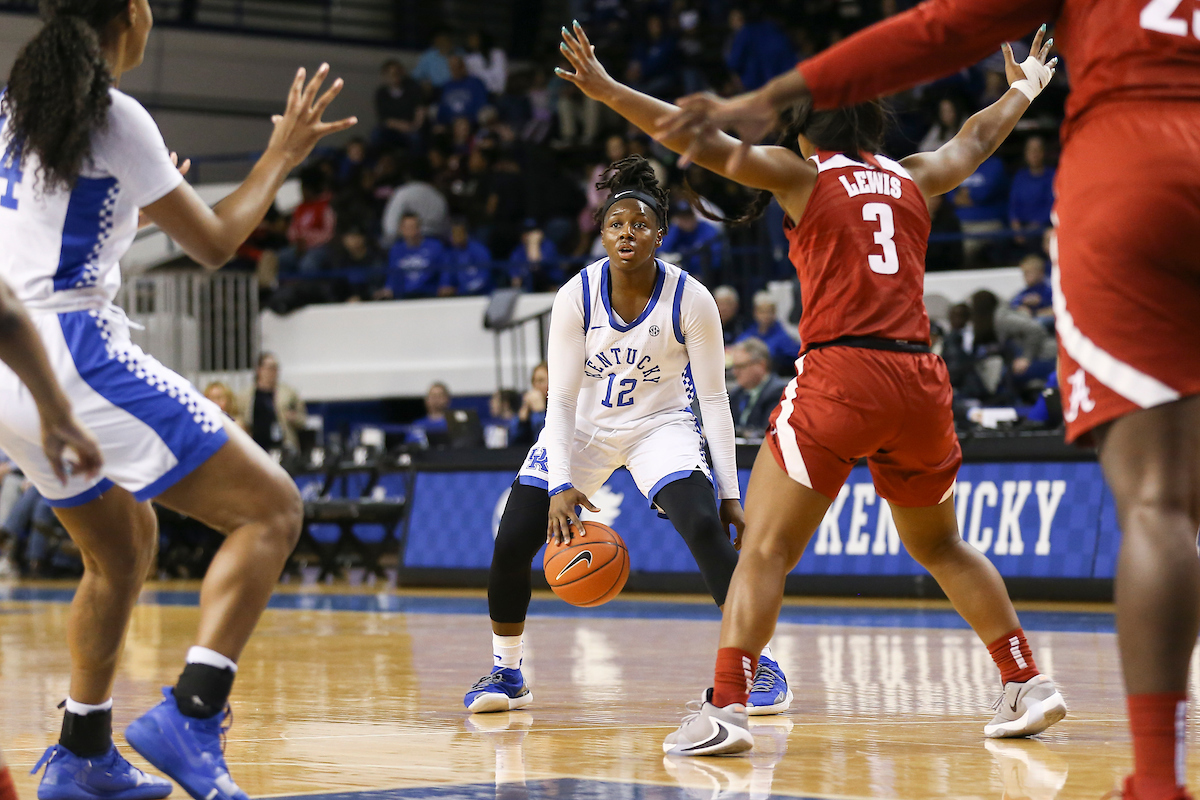 Amanda Paschal. 

Kentucky Beat Alabama 66-62.


Photo by Isaac Janssen | UK Athletics