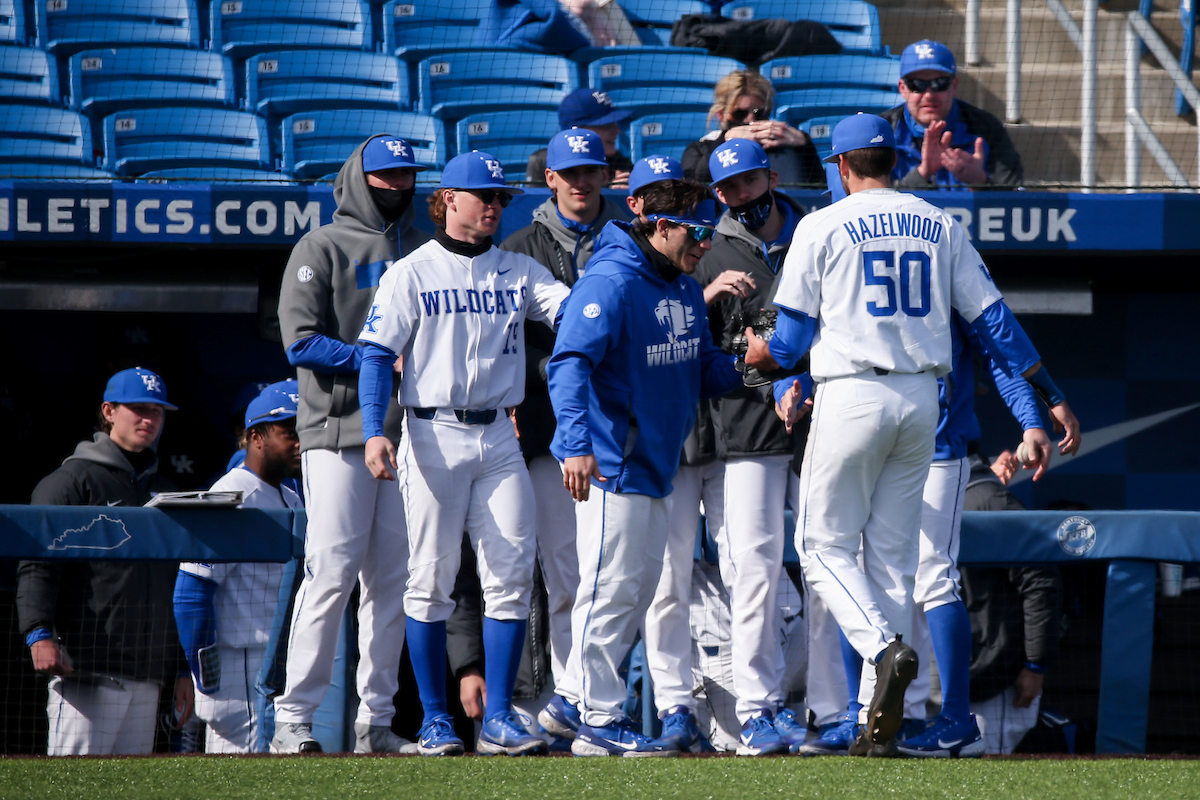 Kentucky beats Ball State 6 - 0.

Photo by Sarah Caputi | UK Athletics