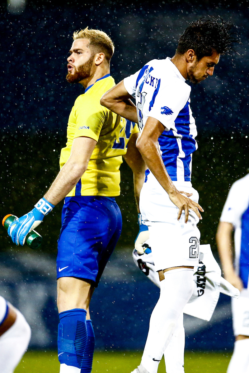 Enrique Facusse. Kalil ElMedkhar. 

Kentucky defeats Wright State University 7-1. 

Photo by Eddie Justice | UK Athletics