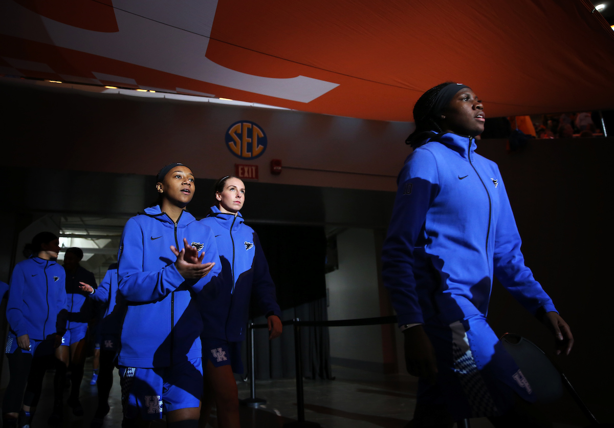 Jaida Roper
The UK Women's Basketball team beats Tennessee 73-71. 

Photo by Britney Howard  | UK Athletics