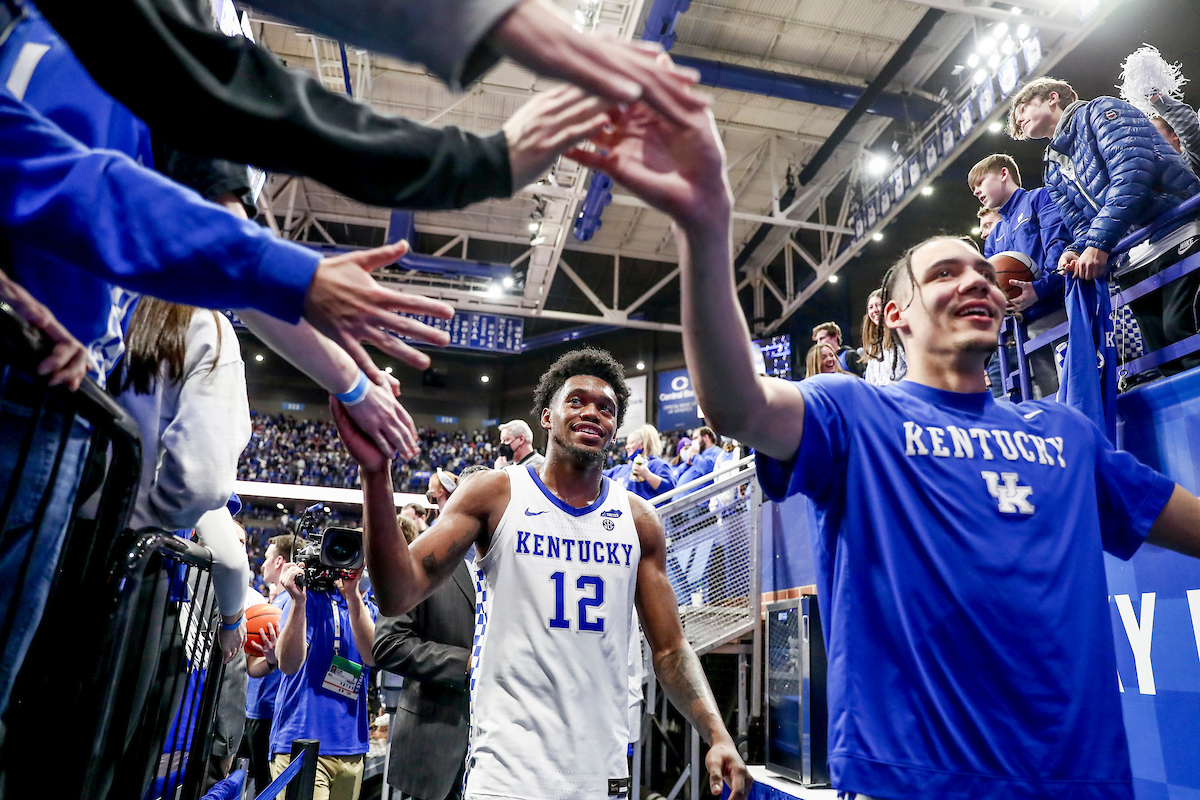 Keion Brooks Jr. Lance Ware.

Kentucky beat Alabama 90-81.

Photos by Chet White | UK Athletics