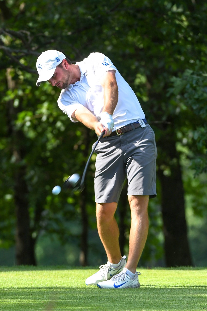 Chip McDaniel at the 2018 NCAA Men's Golf National Championship.